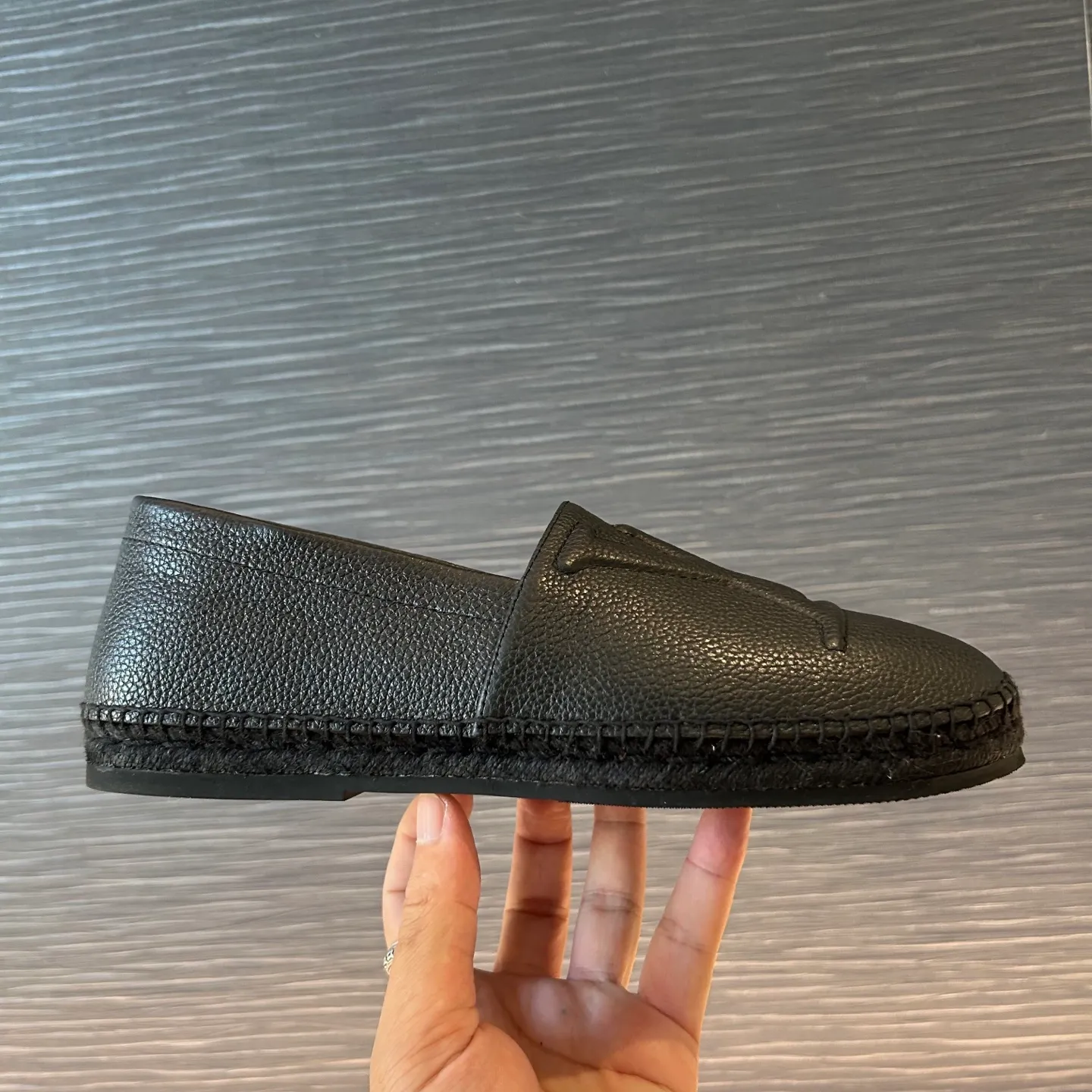 [L Family] Top P: 720💰-Size: 39-44 (customized at 38.45.46) L Family Freesstyle Men's Fisherman Shoes. 2026 Overseas🎆🎆[Spring and Summer New Style: Lv Fisherman Shoes] Material: calf suede, cowhide𥚃, rubber injection process, hemp rope with rubber outsole.